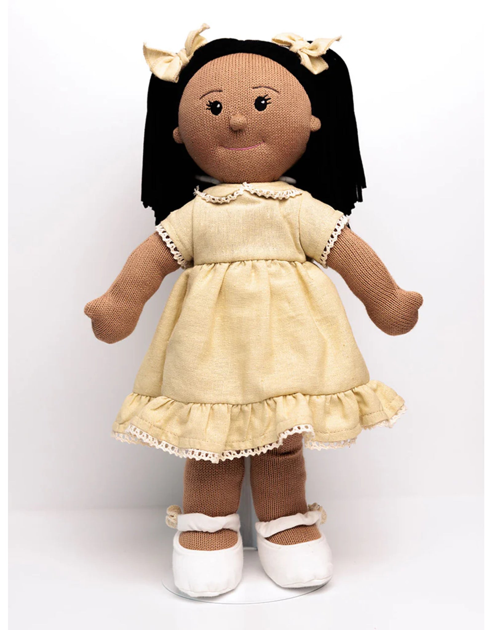 Handknitted doll Penelope Clementine Collective Paola Reina