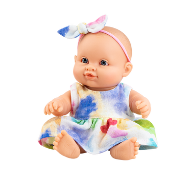 Peques doll clothes - Multicolored dress - Paola Reina