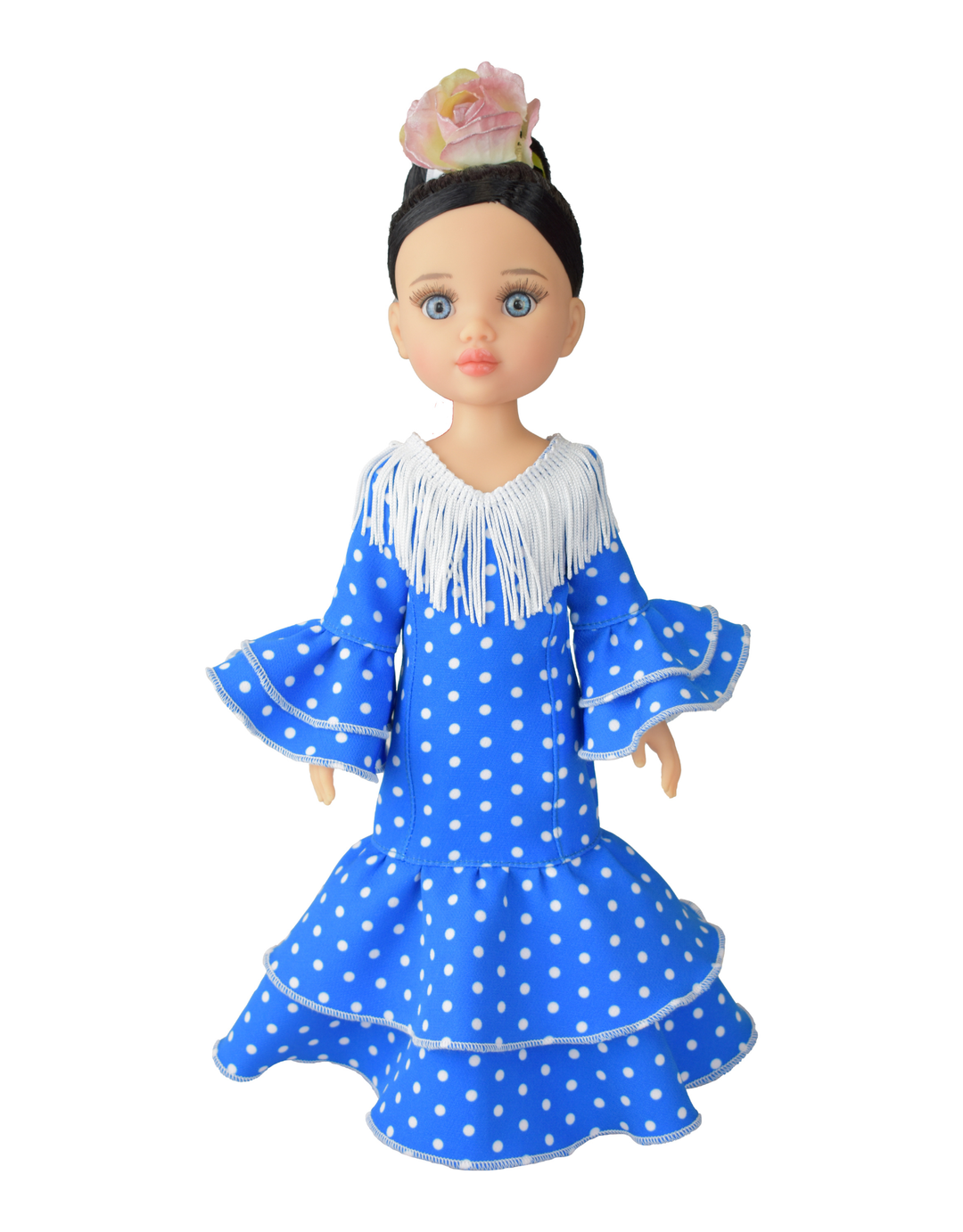 Poupée Ballerine Paola Reina - Robe Bleue, Vinyle, Neuve En Boîte
