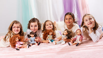 Las Amigas Doll - Carmen with floral sweater - Paola Reina