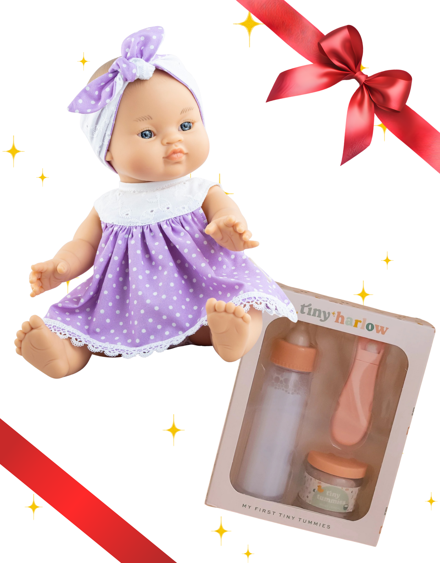 Alexandra Gordis Doll with Tiny Harlow Cereal and Milk Set