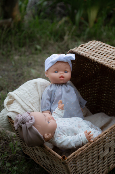 Baby Gordis - Raky with floral blouse and headband - Paola Reina