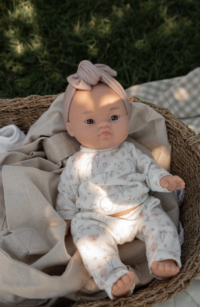 Baby Gordis - Alessandra with floral outfit - Paola Reina