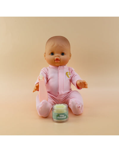 Tiny tummies - Apple puree jar and spoon set - Tiny harlow