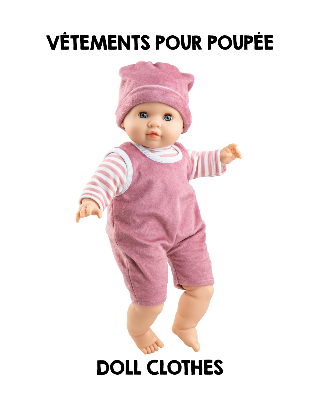 Paola Reina 人形とニットの服のセット Doll Clothing – Paola Reina