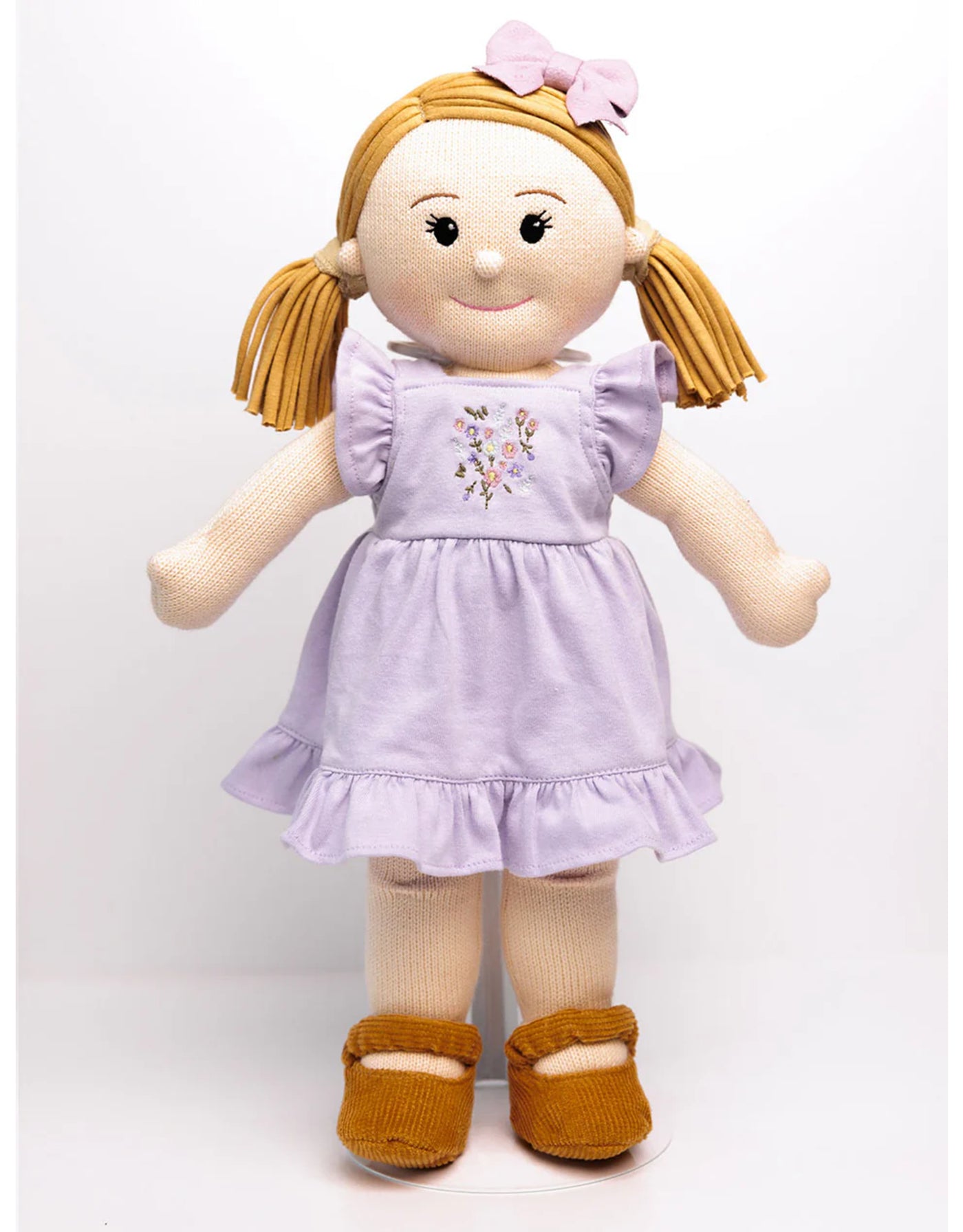 Handknitted doll - Amelia - Clementine Collective