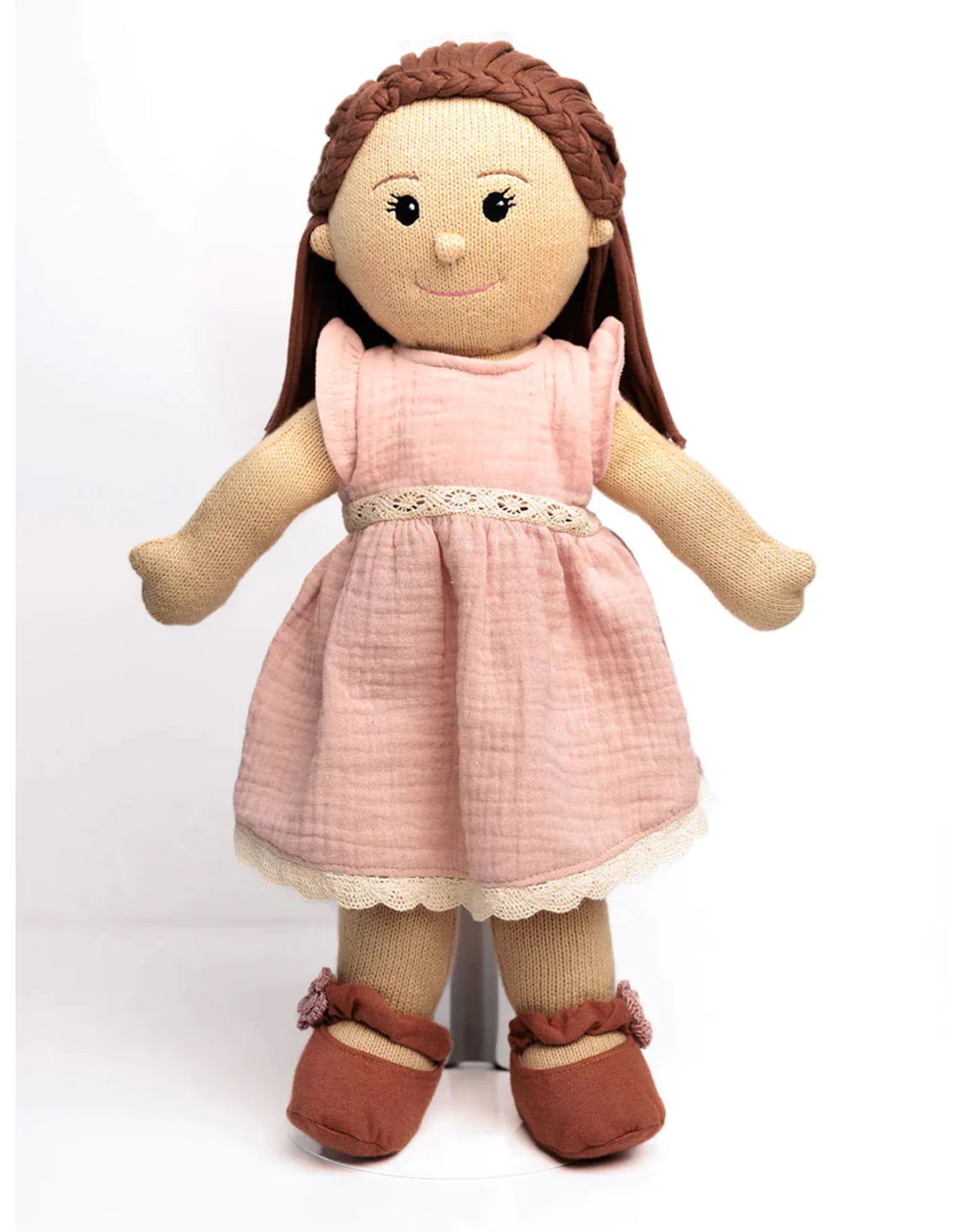 Handknitted doll - Clara - Clementine Collective
