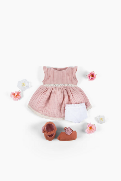Handknitted doll - Clara - Clementine Collective