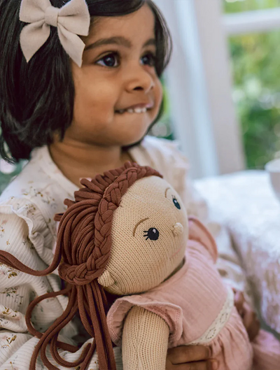 Handknitted doll - Clara - Clementine Collective