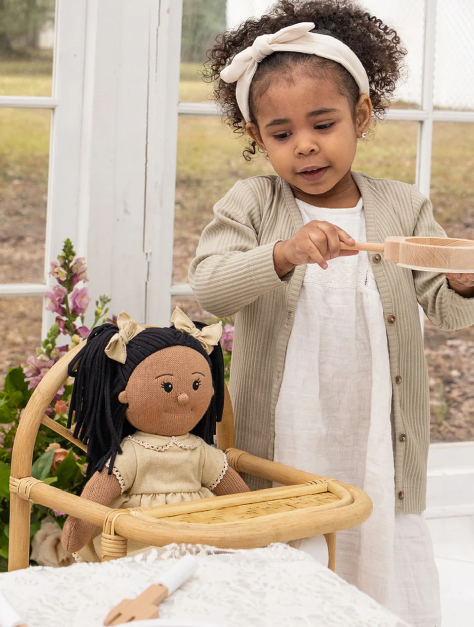 Handknitted doll - Penelope - Clementine Collective