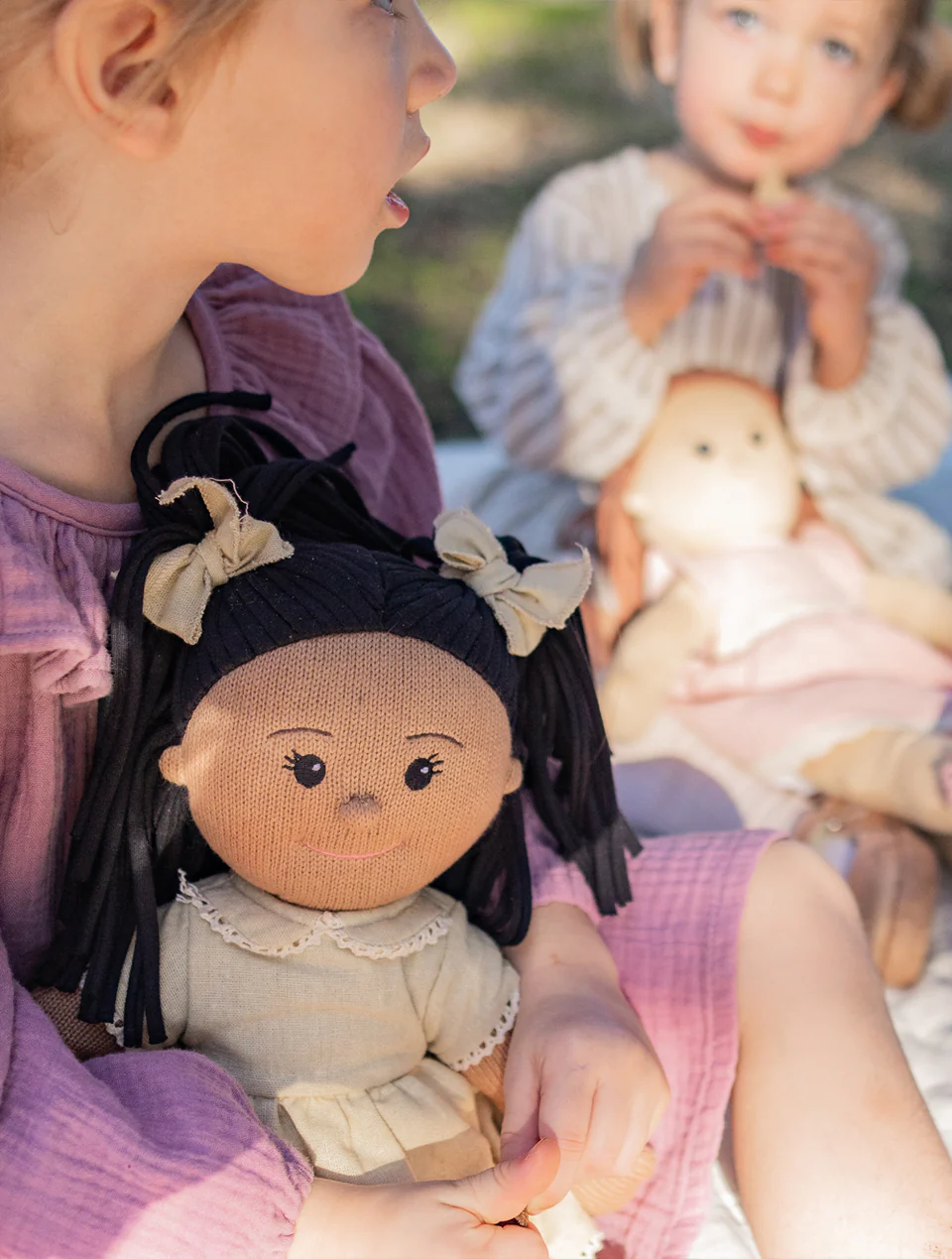 Handknitted doll - Penelope - Clementine Collective