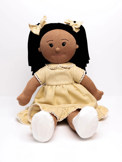 Handknitted doll - Penelope - Clementine Collective