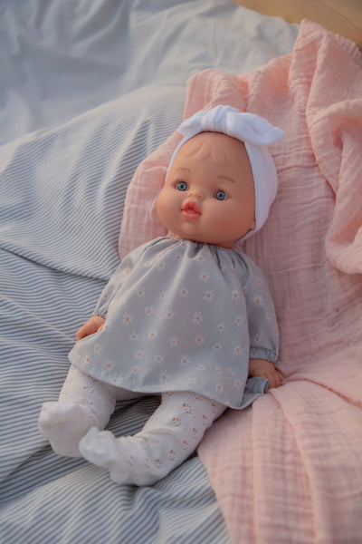 Baby Gordis - Raky with floral blouse and headband - Paola Reina