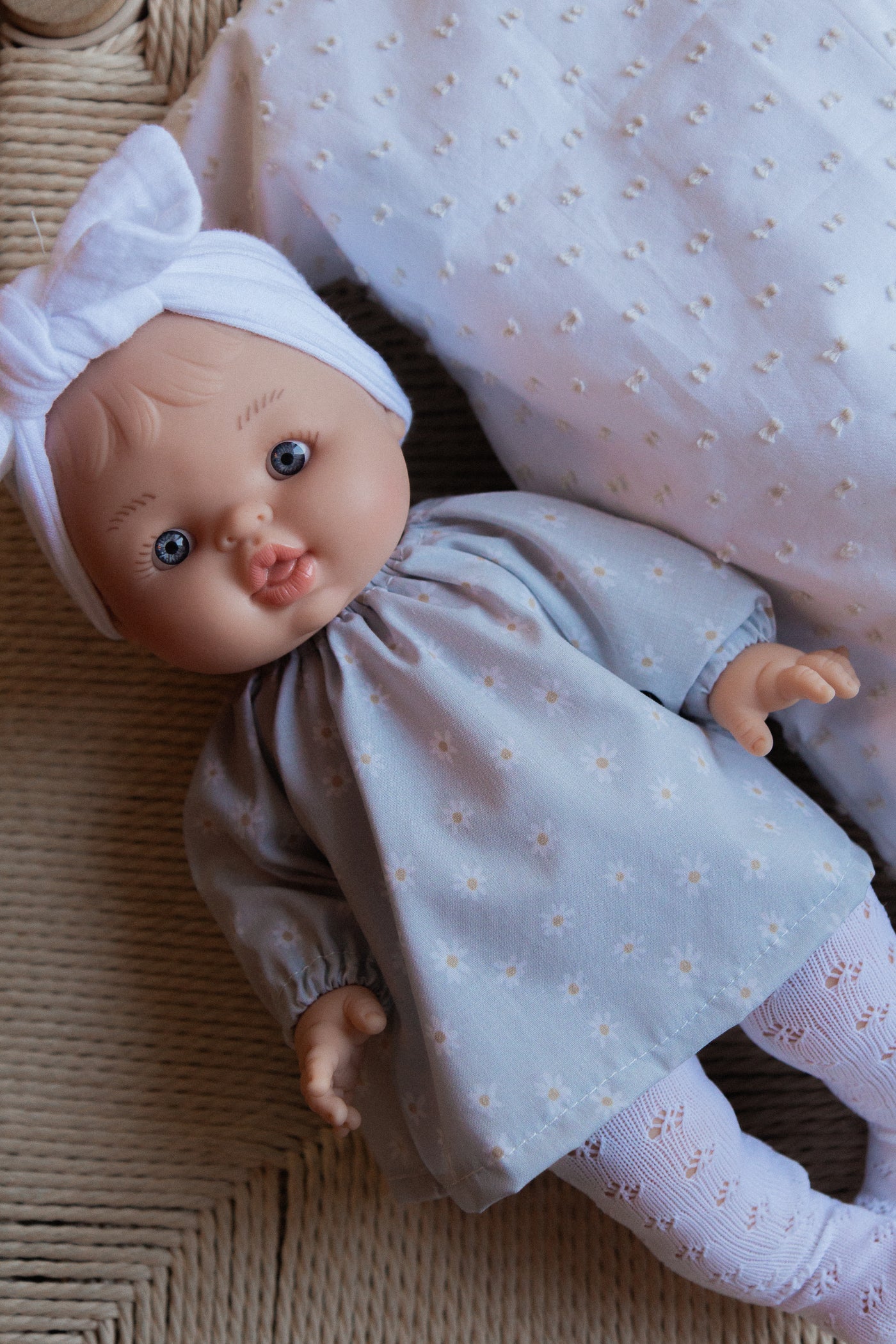 Baby Gordis - Raky with floral blouse and headband - Paola Reina