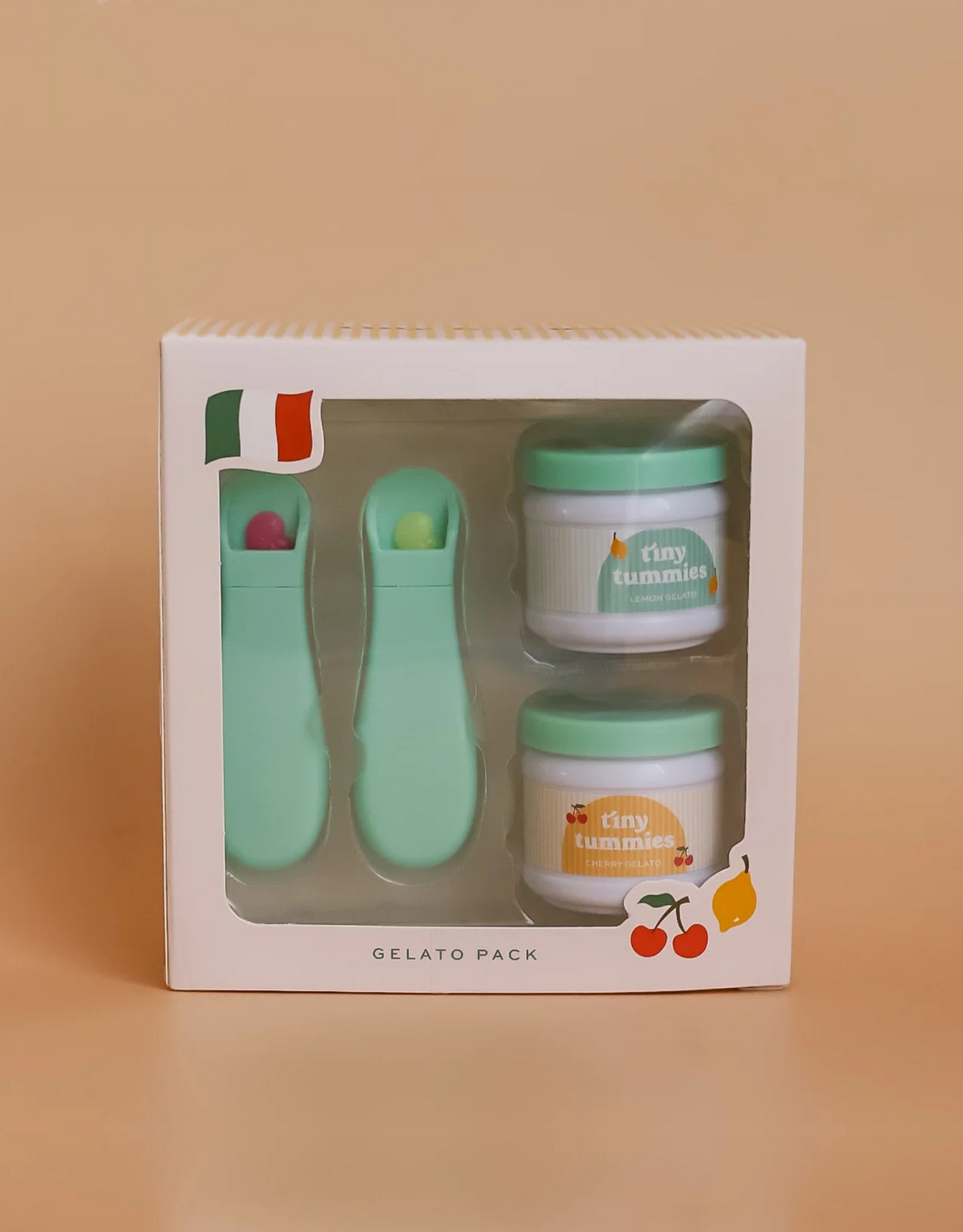 Tiny Tummies Doll Gelato Set - Lemon and Cherry - Tiny Harlow