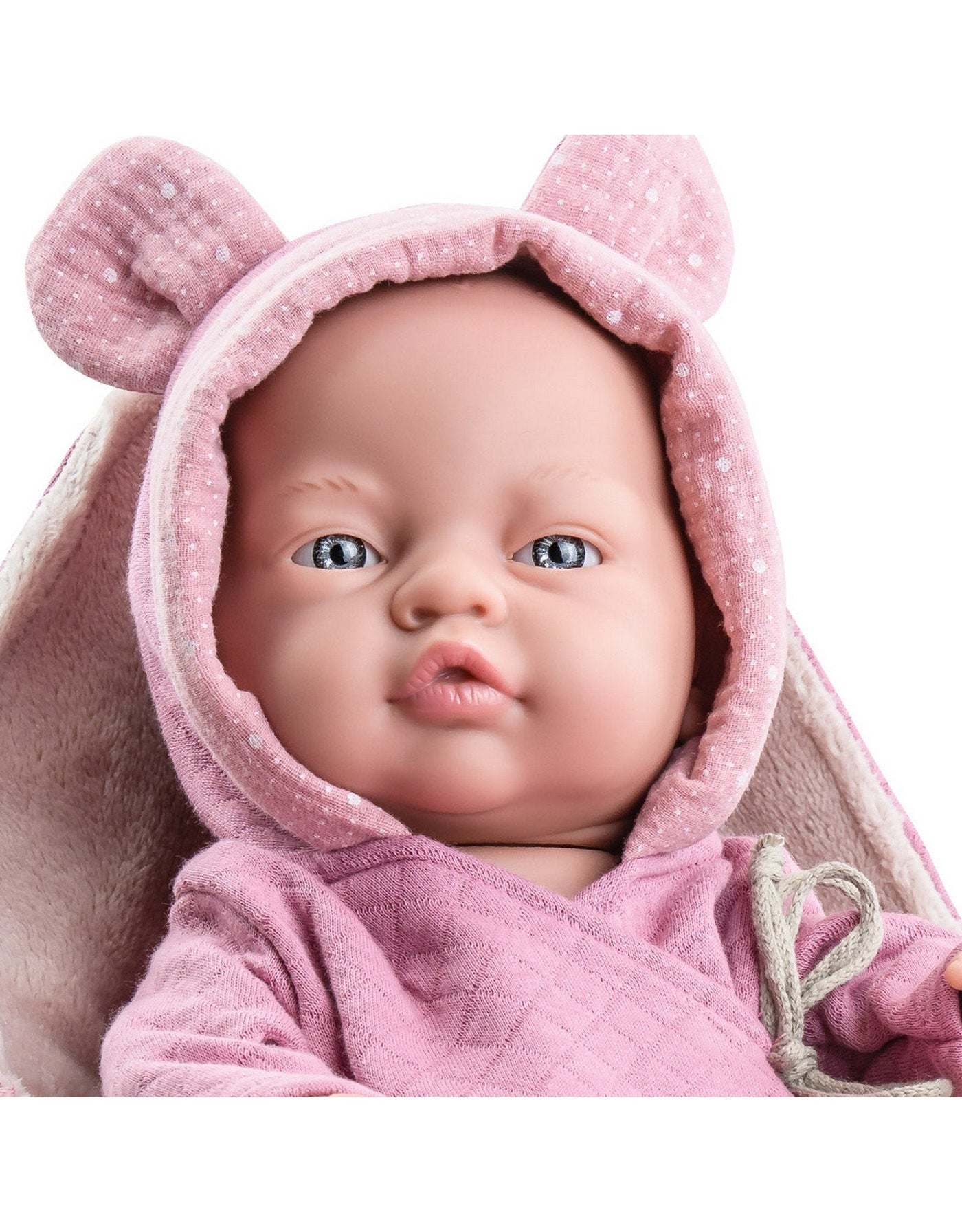 Los Bebitos Doll - Baby girl with pink pyjamas and blanket - Paola Reina