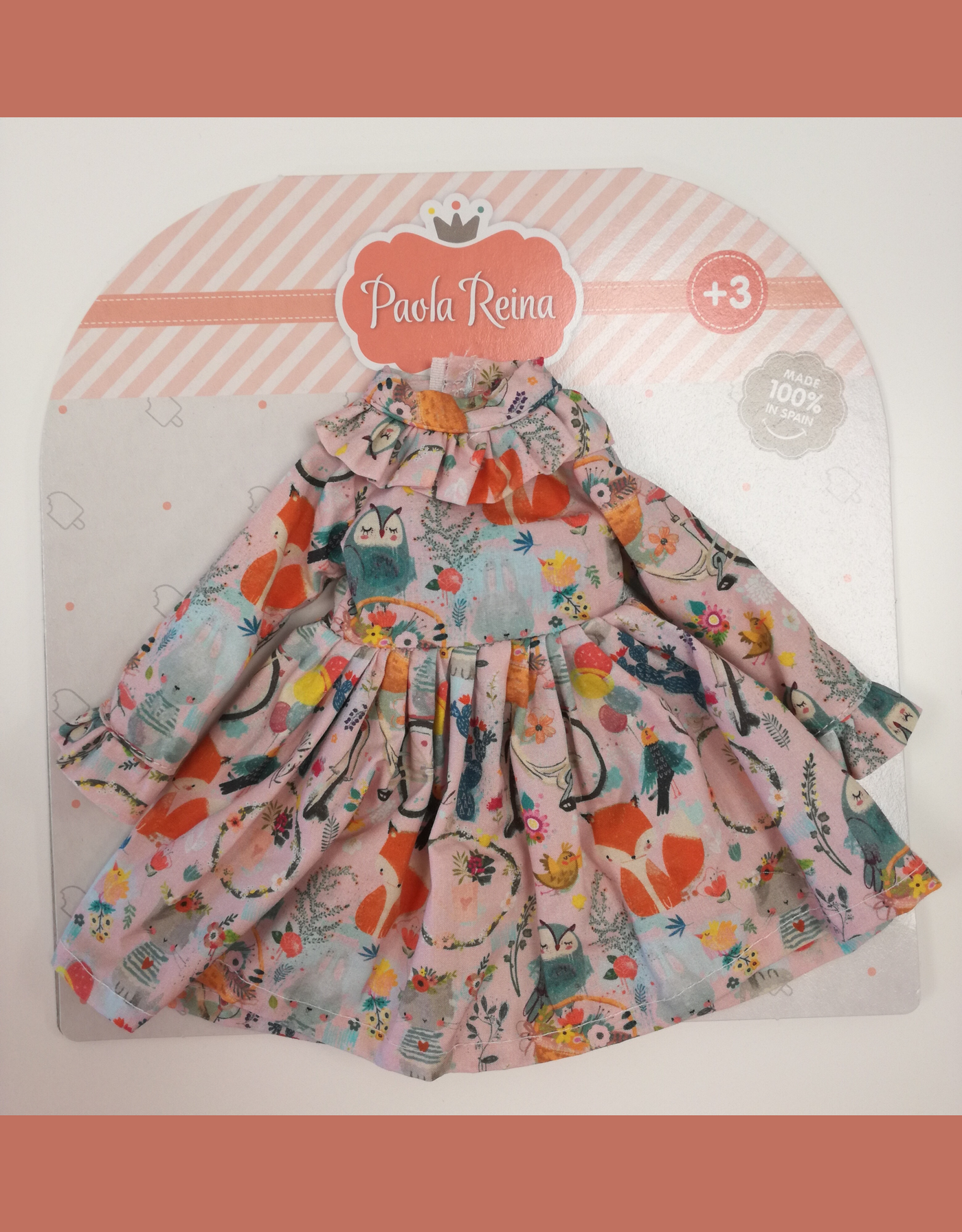 Las Amigas Doll Clothing - Walk in the Forest dress - Paola Reina