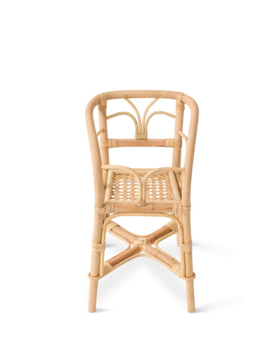 Rattan high chair for doll - Poppie Toys
